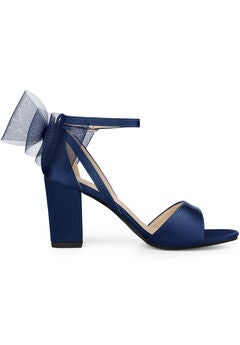 Bow Shoes Chunky Heels Sandals