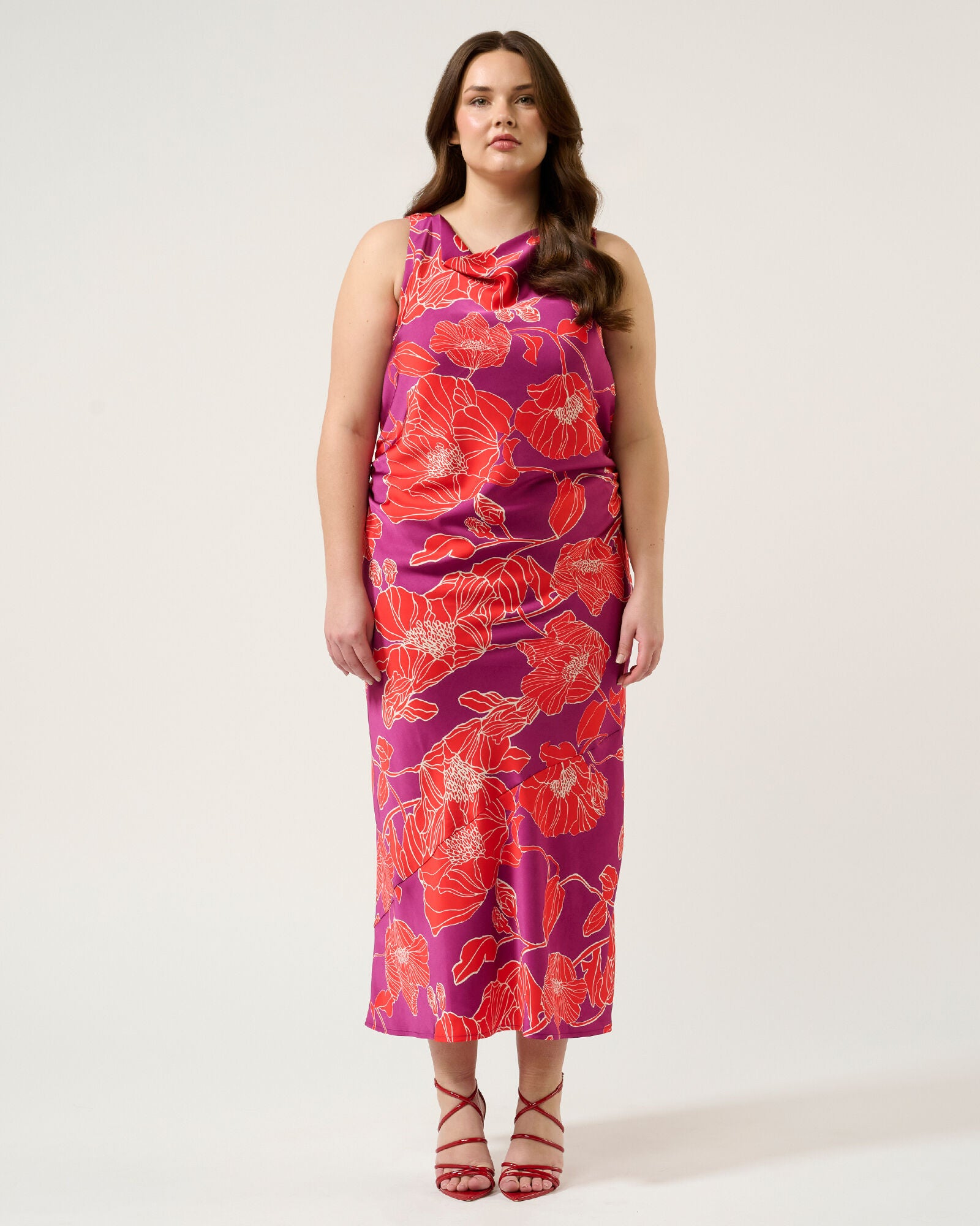 Ember Dress, Print / Pink, alternate image number 1