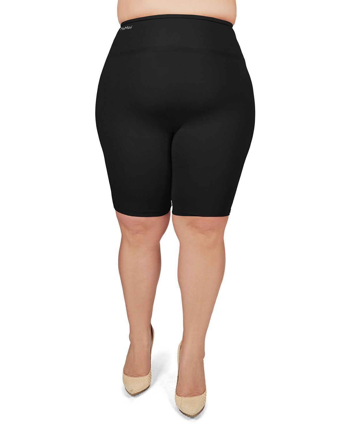 BodySmootHers Dual Layer High Waisted Thigh Shaper, Black / Black, alternate image number 1