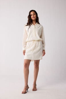 Meet me by the Cliff Dress in Off-White