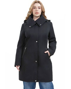 Mid-Length Hooded Anorak Jacket