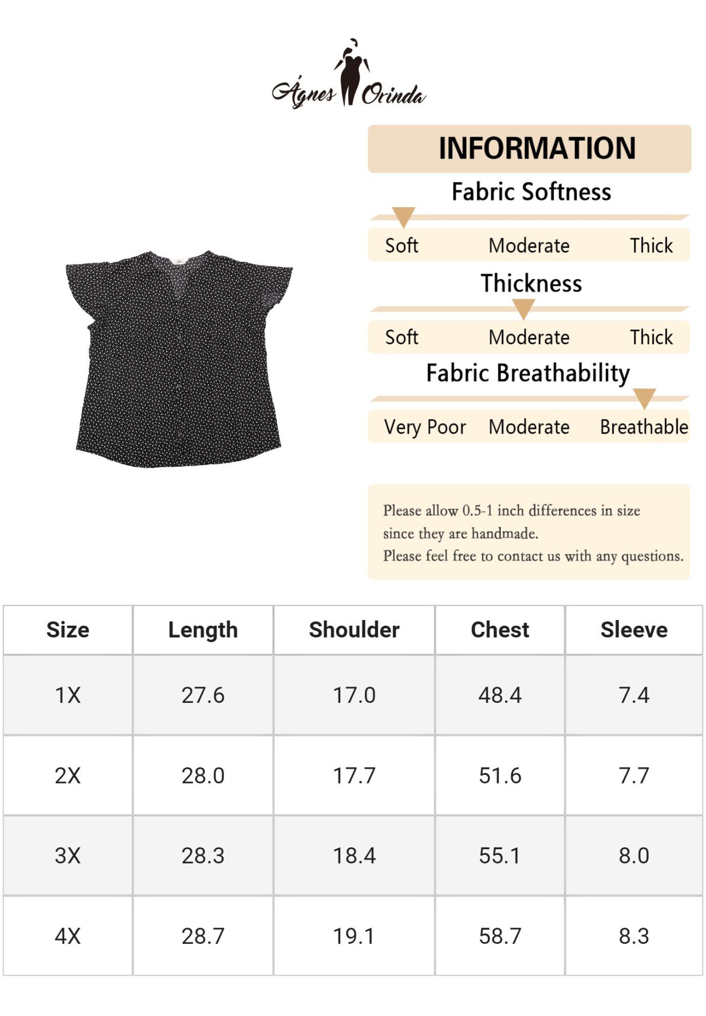 Flare Short Sleeve Button Down Floral Top Chiffon Shirt, Black White / Black, alternate image number 4