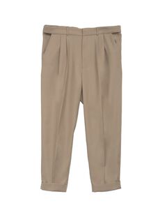 Drayton Pleat Front Pant Khaki