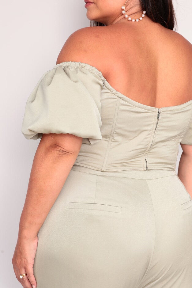Alaia Top, Light Sage / Sage Green, alternate image number null