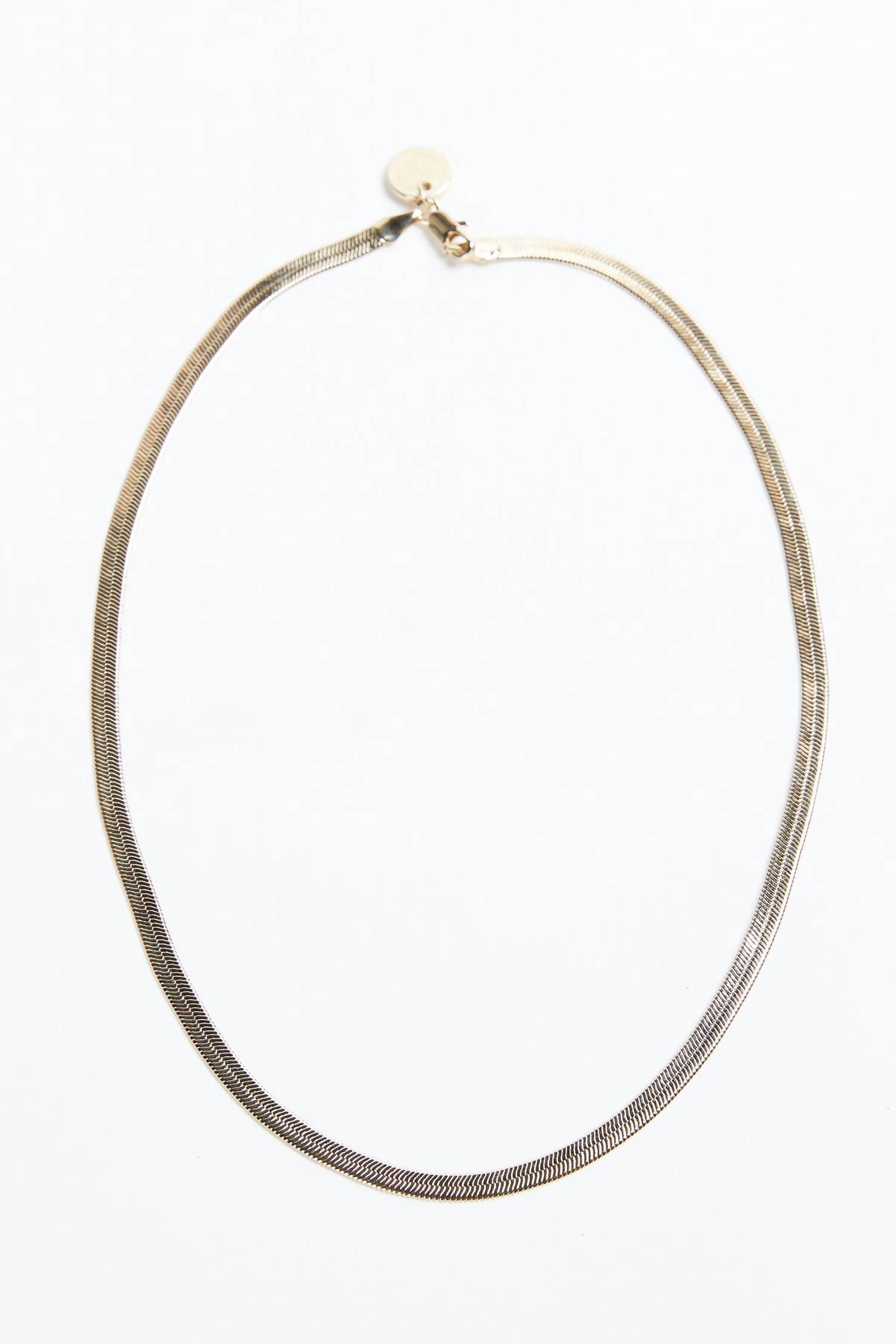 VIPER CHAIN NECKLACE IN GOLD, , alternate image number 4