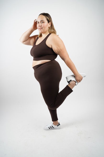 Aspen Leggings, Cocoa / Brown, alternate image number 2
