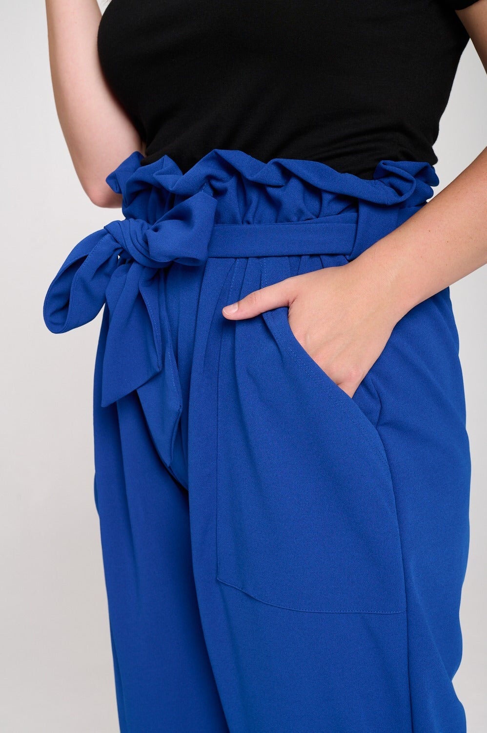 KATHLEEN PAPERBAG PANTS, , alternate image number 7