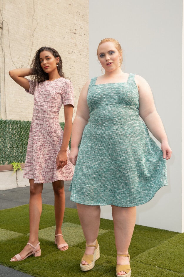 Arianna Dress, Green Multi / Light Green, alternate image number 1
