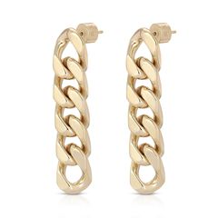Taraji 5 Link Drop Earrings Gold