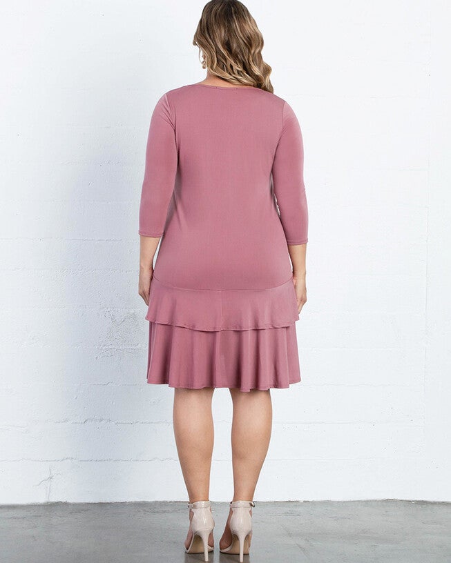 Coquette Cocktail Dress, MOODY MAUVE / Mauve, alternate image number null