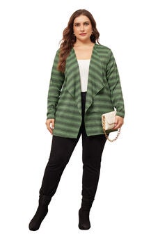 Lightweight Loose Open Front Tie Dye Cardigan