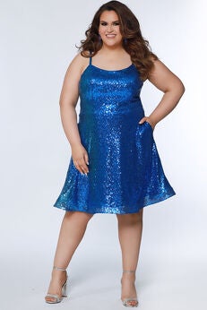 Shade Shifter Party Dress