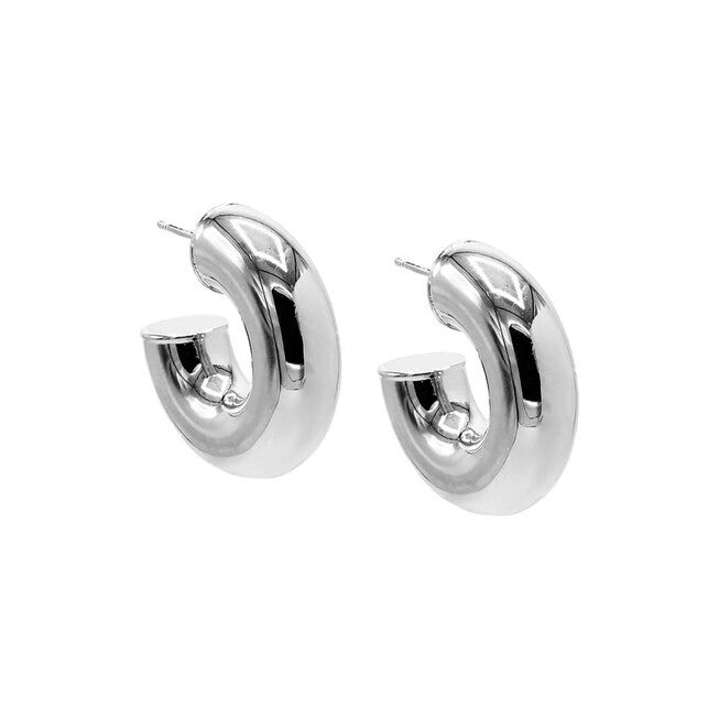 Bubble Hoop Earring, Gold / Silver, hi-res image number 0