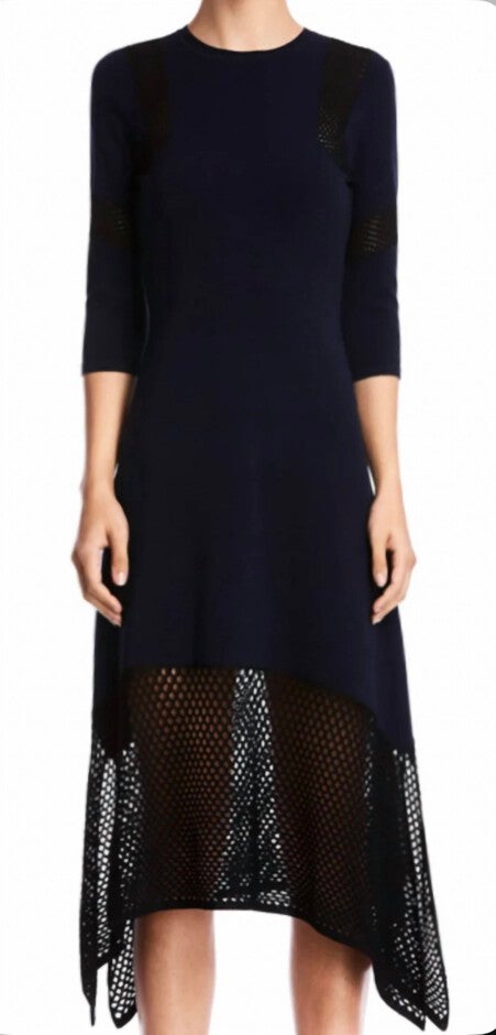 BECKETT DRESS IN TWILIGHT/BLACK, TwilightBlack / Black, hi-res image number null
