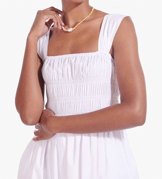 IDA DRESS IN WHITE, , alternate image number null