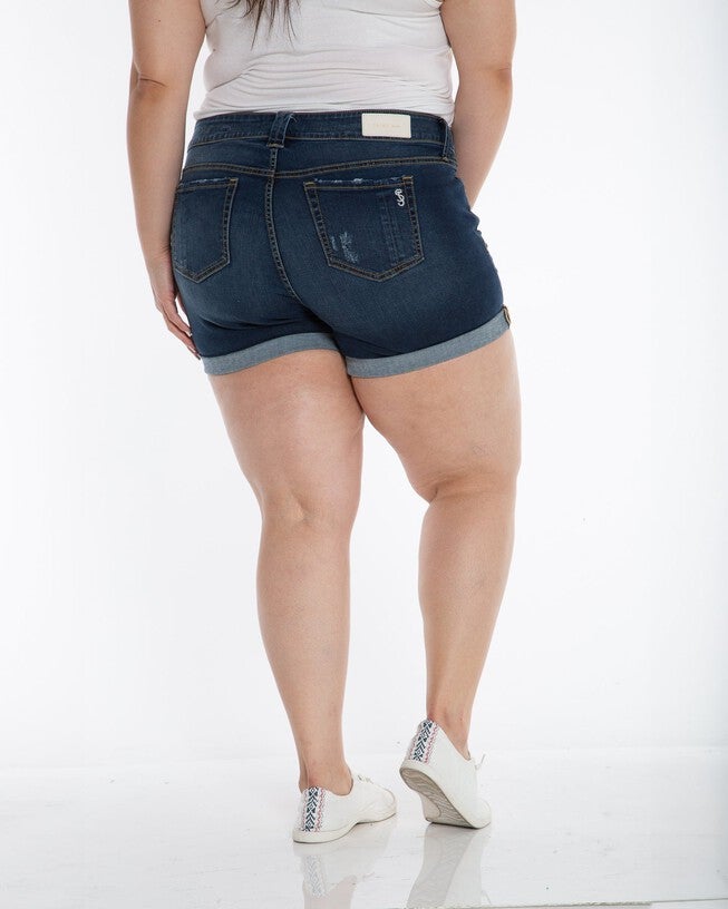 Shorts - Ada, ADA / Dark Wash, alternate image number null