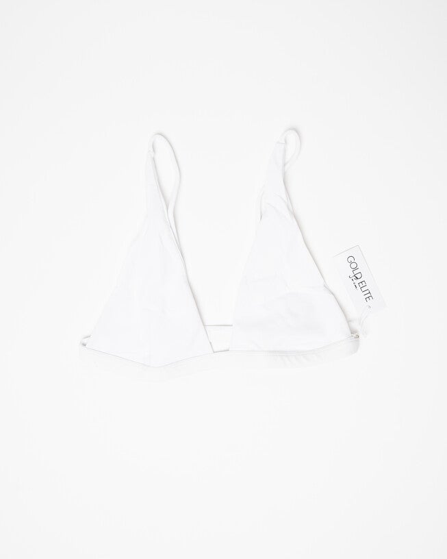 Victoria Bralette Bikini Top, White / White, hi-res image number null