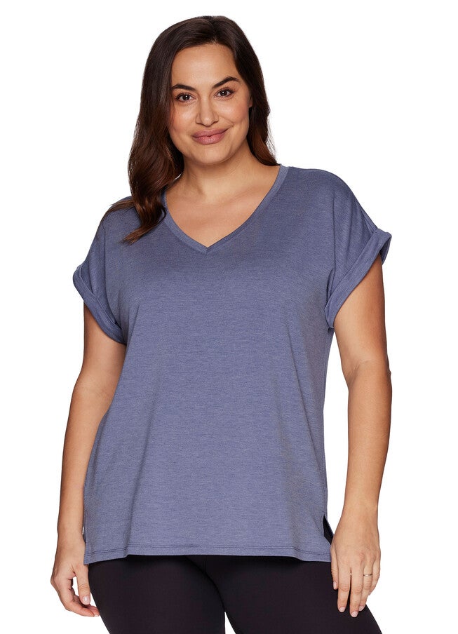 Plus Everyday V-Neck Tunic, , alternate image number 9