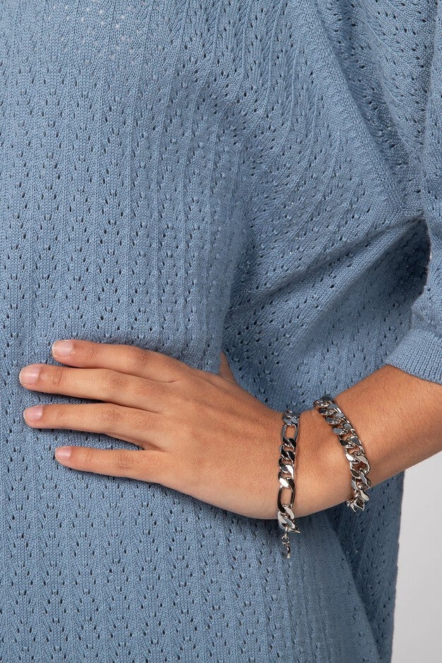 Axel Bracelet 8 inches Silver, , alternate image number null