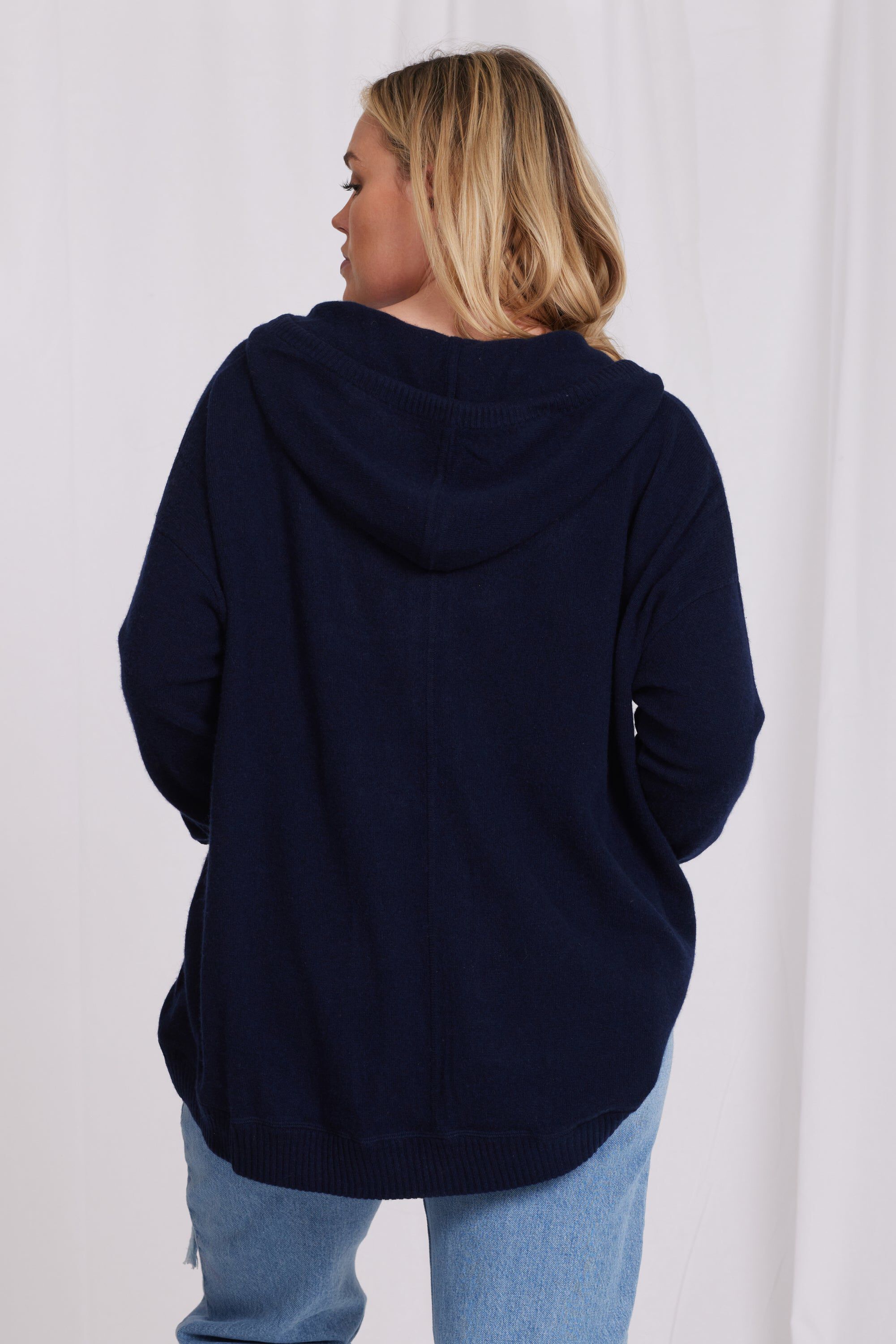 Cashmere Zip Hoodie, , alternate image number 2