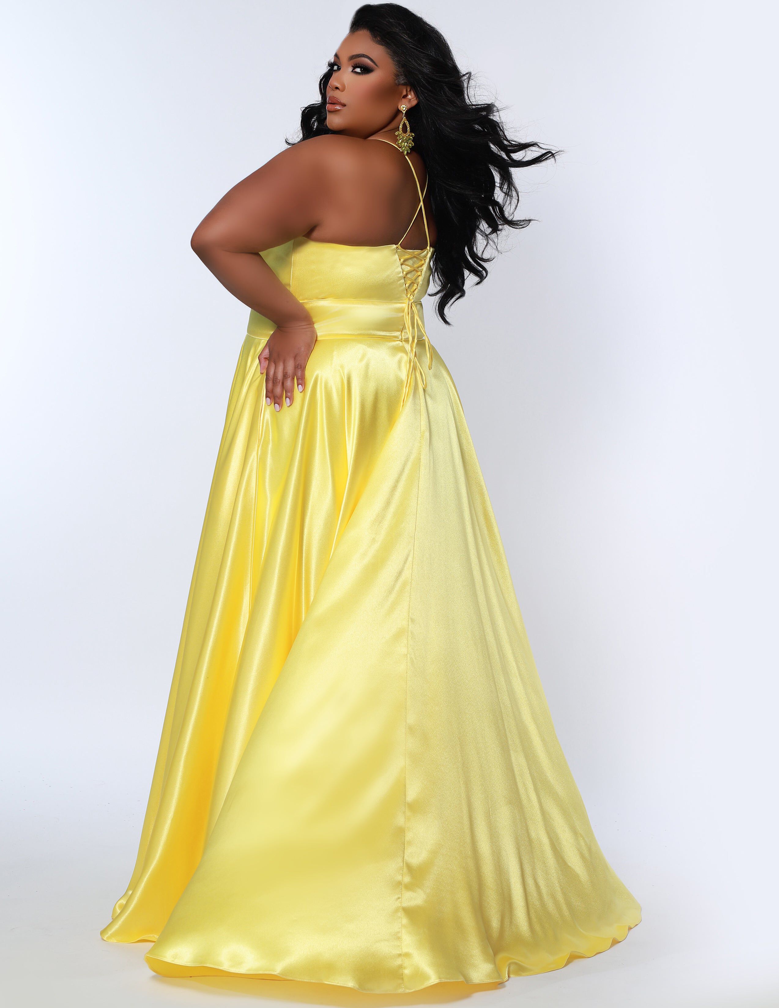 Good Vibrations Formal Dress, Lemon / Yellow, alternate image number 2
