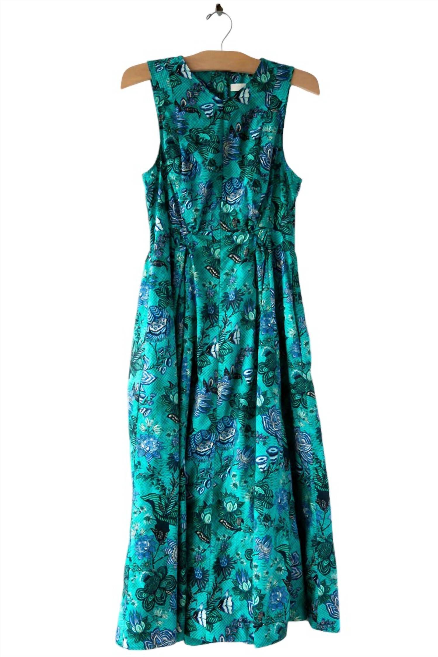 KAIYA DRESS, Jade / Light Green, alternate image number 4
