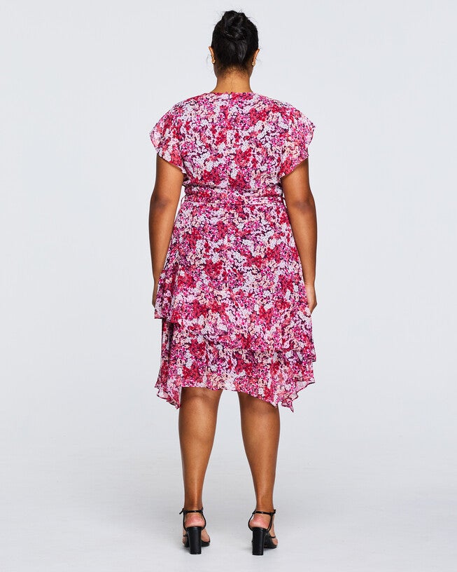 Carmine Flora Dress, , alternate image number 8