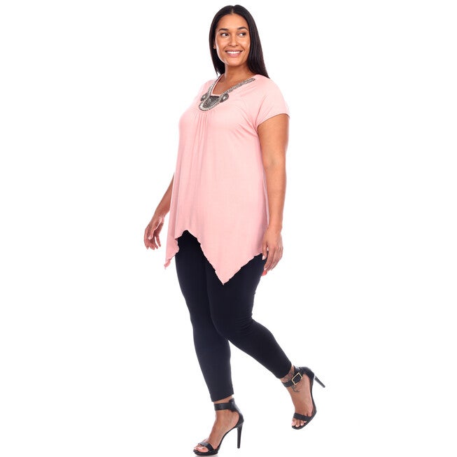Fenella Tunic Top, Rose / Pink, alternate image number null