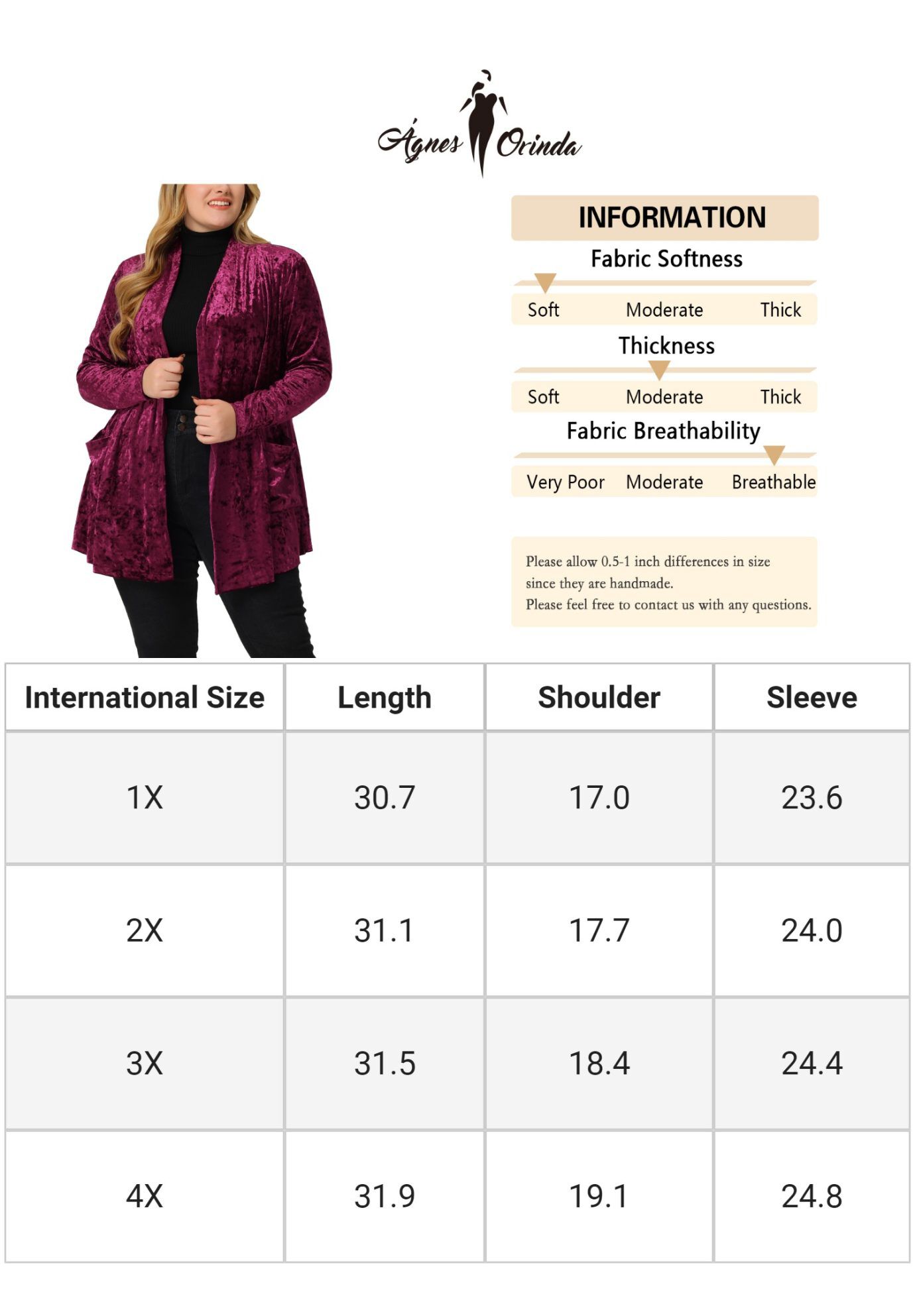【DISCERNMENT】Classic bold collar cardigan Thickened Men's Cardigan Diamond Plaid Thick Wool Warm Long