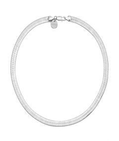 5mm Viper Chain Anklet 10" Silver