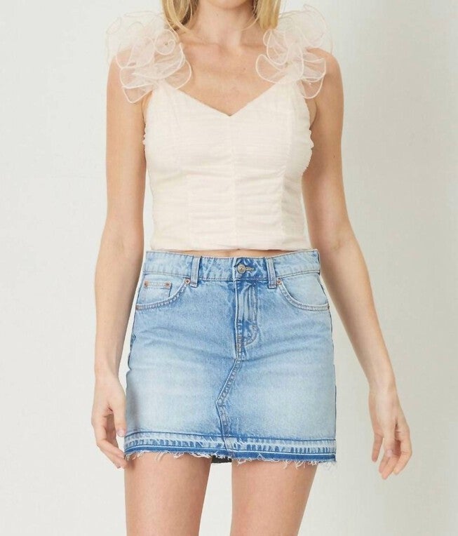 LOVING THOUGHTS TOP IN WHITE, White / White, hi-res image number 0