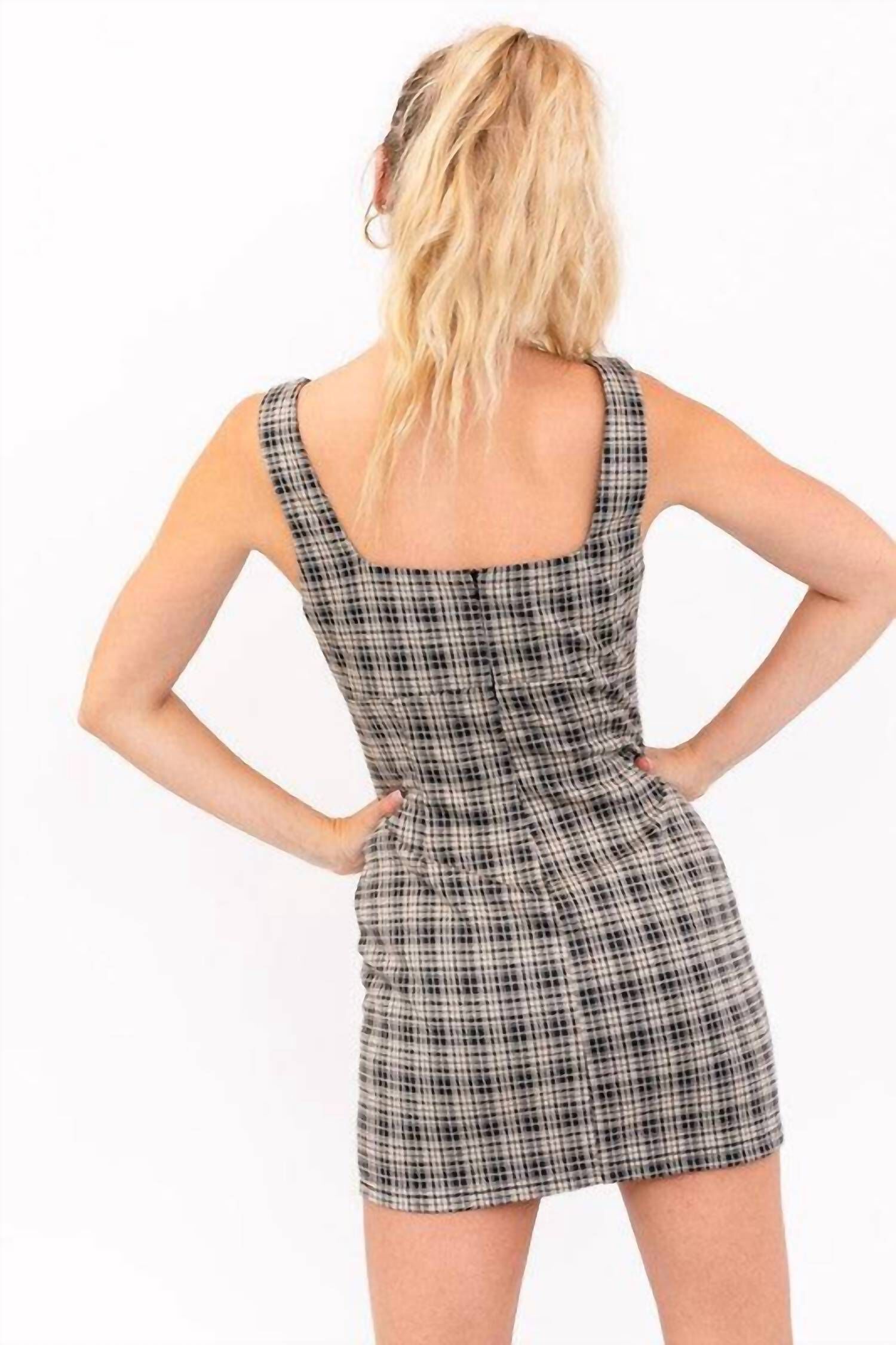 CARRIE DRESS IN MULTI, Multi / Black, alternate image number 1