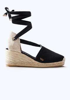 Escala Canvas Espadrille Wedges