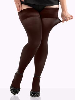 CLAUDIA Matte Thigh Highs