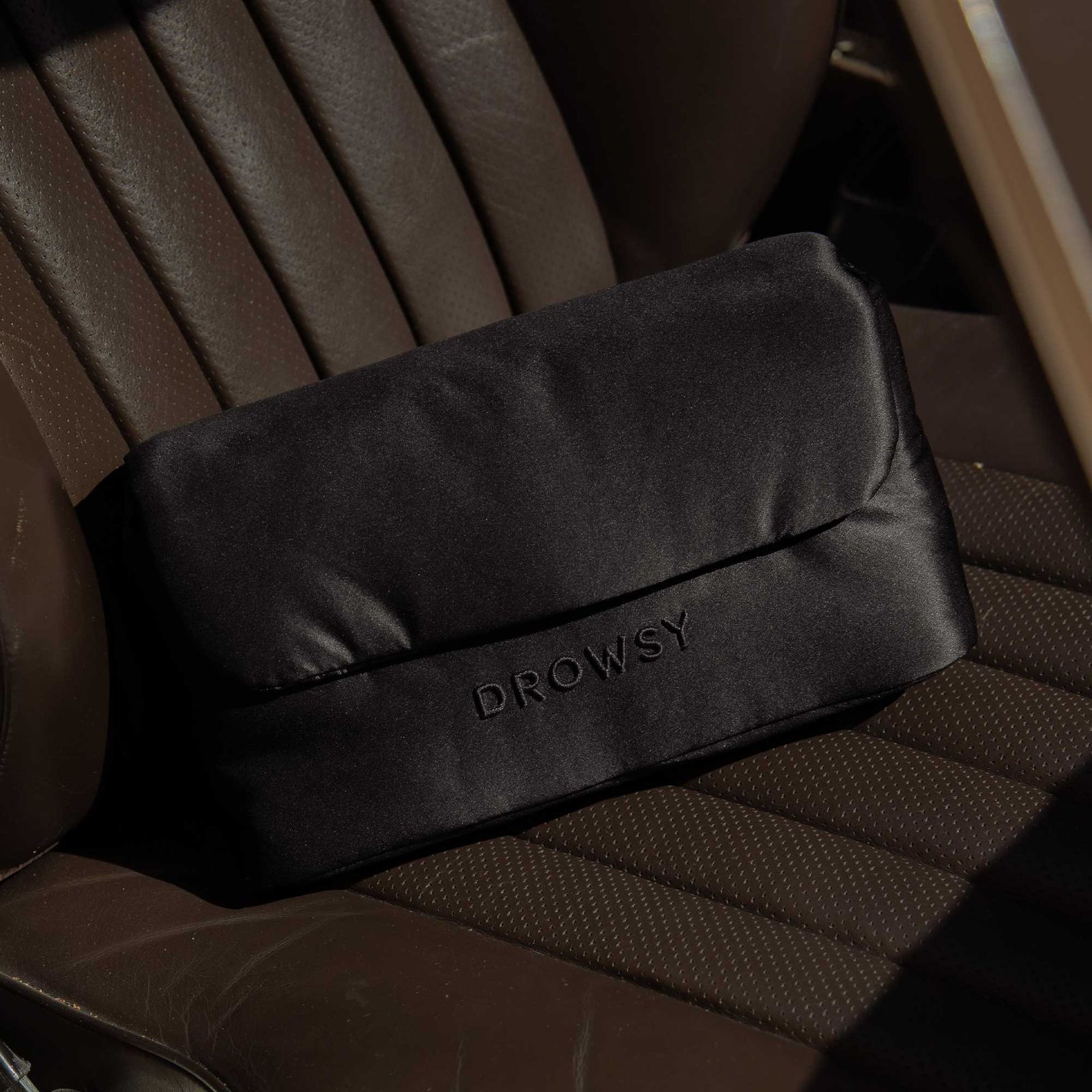 Silk Necessaire Bag, Black Jade / Black, alternate image number 5