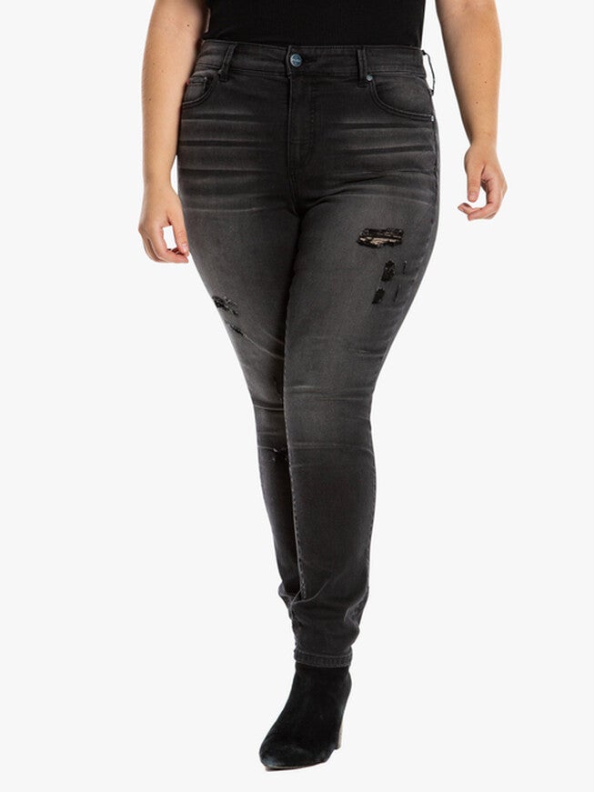 Violet High Rise Jegging, , alternate image number 4