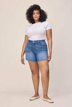 VVI PLUS - RELAXED JEAN SHORT | WATERSONG
