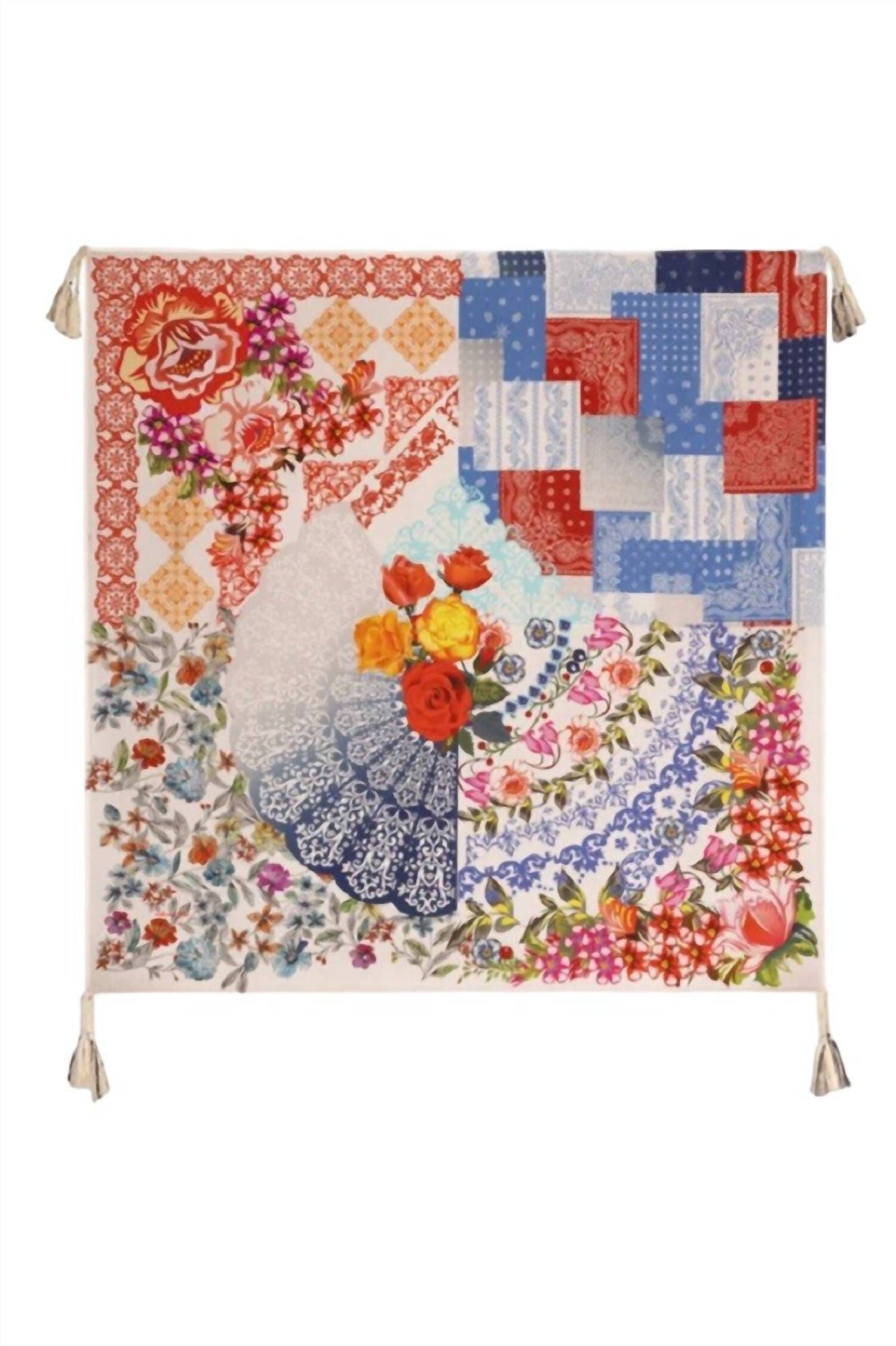 TANGO SCARF IN MULTI, Multi / Red, alternate image number 1