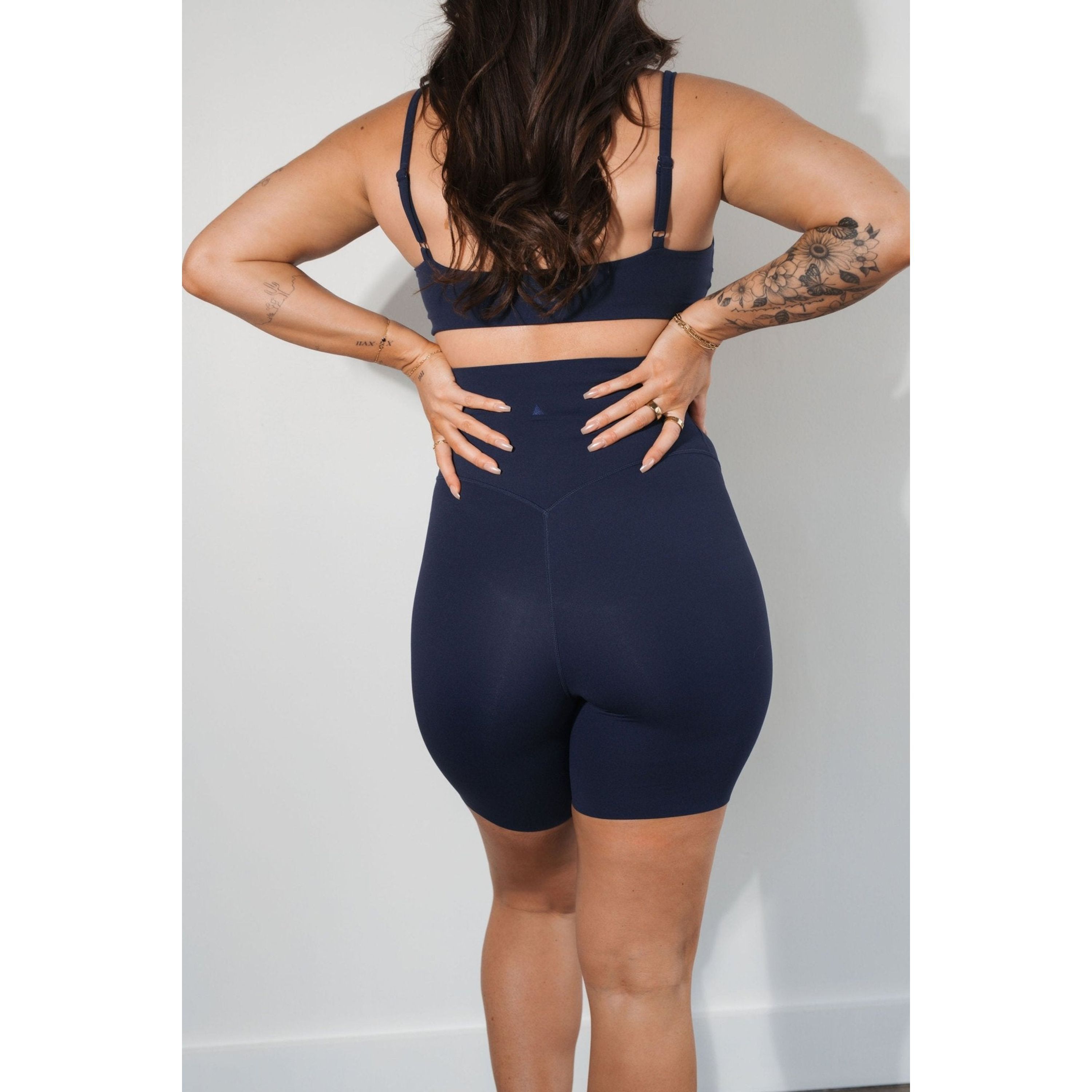 Cloud II Maternity Rider Short, Oxford / Navy, alternate image number 1