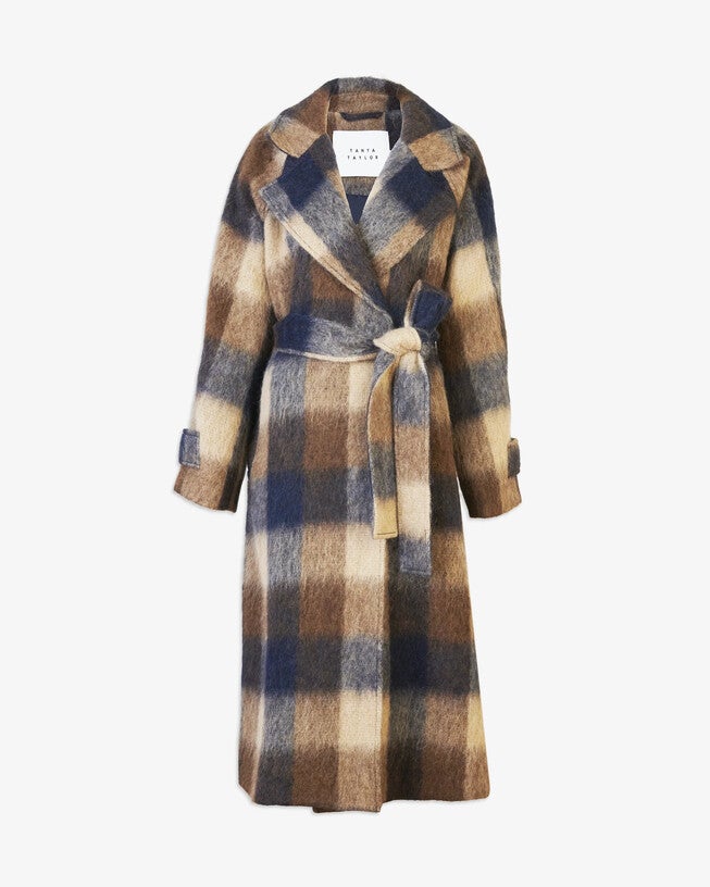 Randi Coat, Toffee Multi / Brown, hi-res image number null