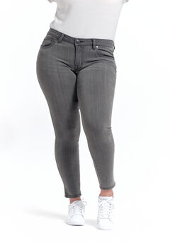 28" SILK ANKLE SKINNY JEANS