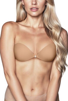 Lightly Padded Luxe Adhesive Fabric Bra