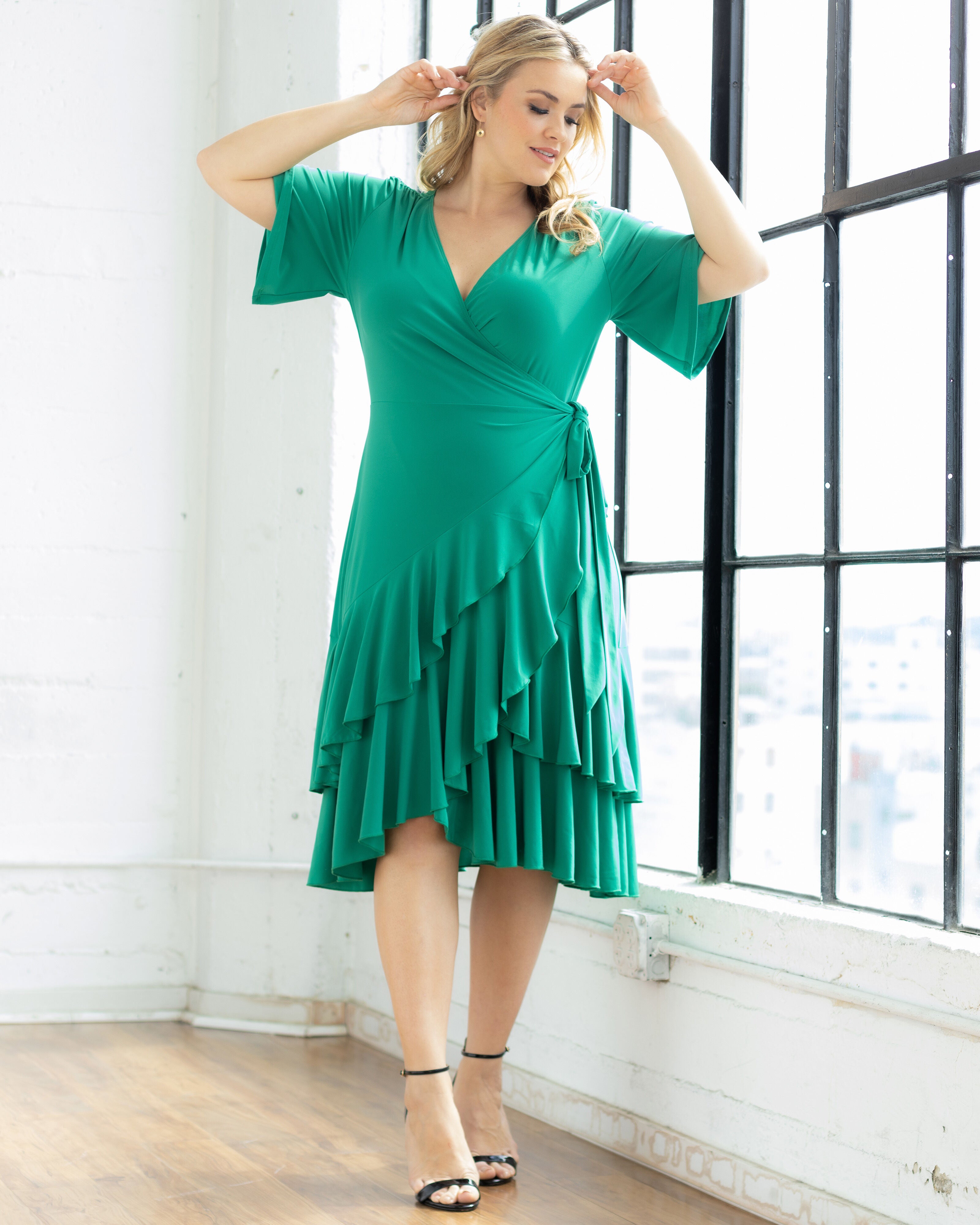 Miranda Wrap Dress, , alternate image number 7