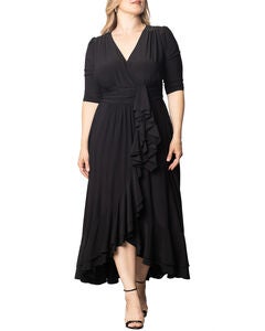 Veronica Ruffle Evening Gown