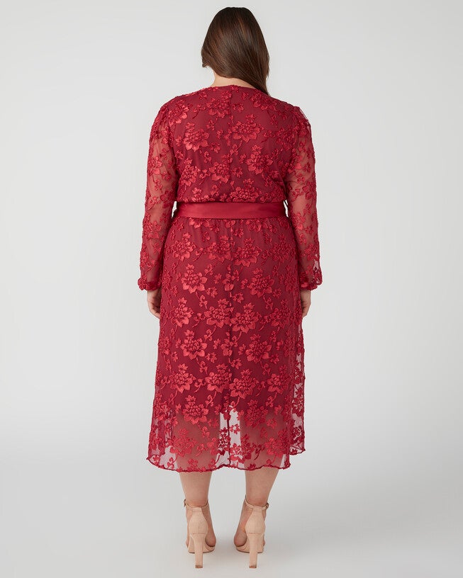 Radiance Glow Dress, Raspberry / Red, alternate image number 3