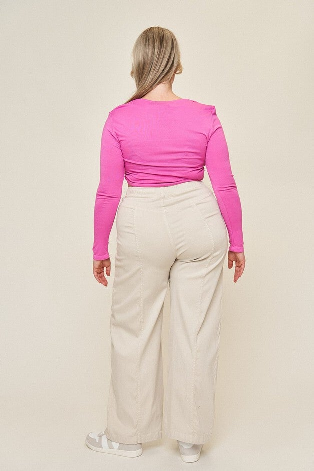 Ilana Top, Fuschia / Pink, alternate image number 3