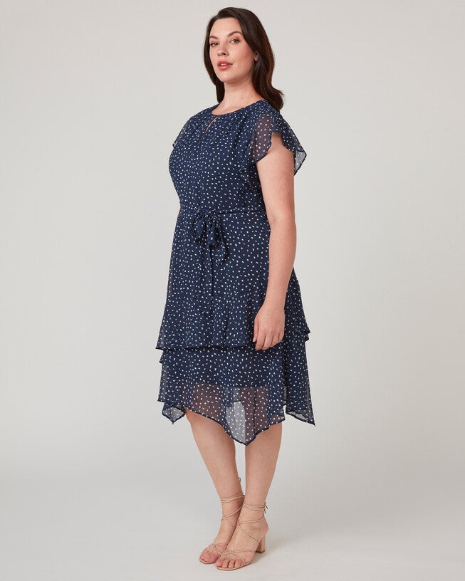 Night Pebble Dress, NavyMilk / Navy, alternate image number null