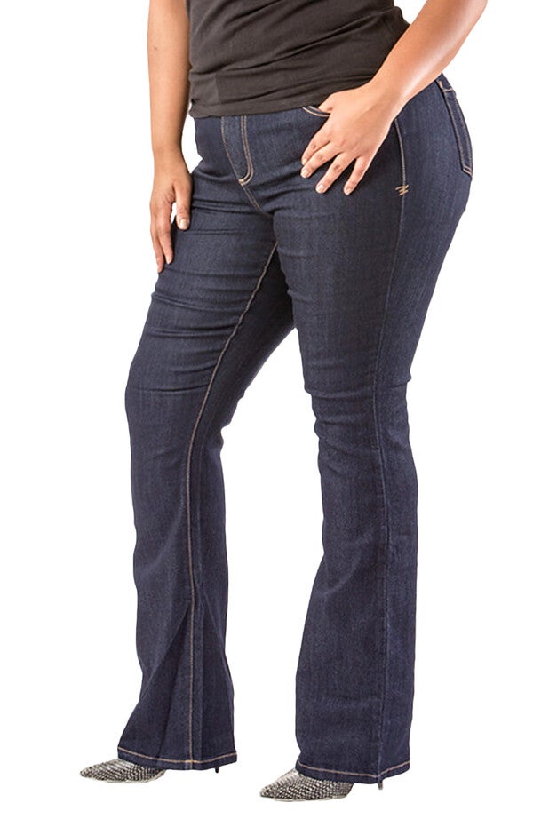 S&P Plus Size Olivia Basic 5-Pocket Style Slim Boot Jean, , alternate image number 8