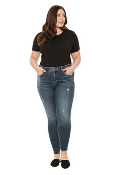 Mid Rise Ankle Skinny - Sofia