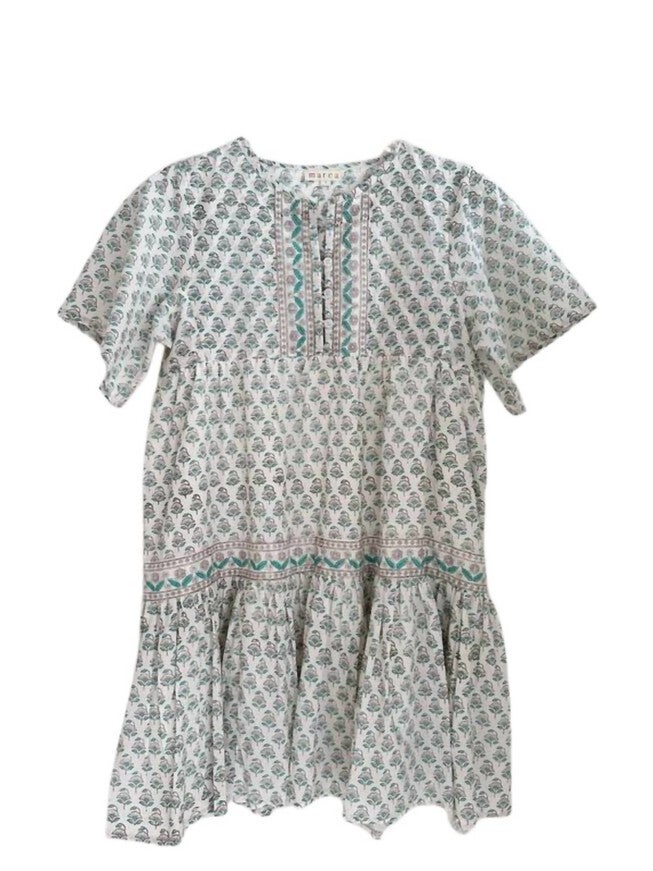 TIKI COVER UP IN WHITE TEAL GREY MULTI, , alternate image number null